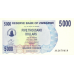 P45 Zimbabwe - 5000 Dollars Year 2006/2007 (Bearer Cheque)